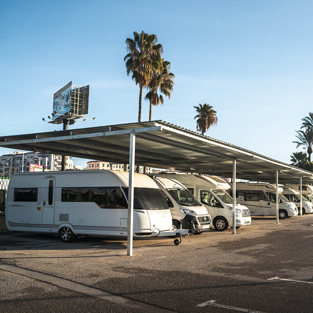 Parking Castilla. Parking para caravanas en Elche Alicante